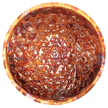 Maha Shakta Chakradar Copper Lightmandala